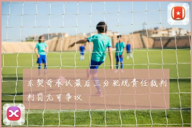 东契奇承认最后三分犯规责任裁判判罚无可争议