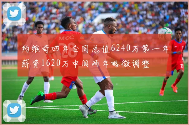 约维奇四年合同总值6240万第一年薪资1620万中间两年略微调整